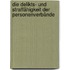 Die Delikts- und Straffähigkeit der Personenverbände