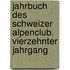 Jahrbuch des Schweizer Alpenclub. Vierzehnter Jahrgang