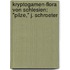 Kryptogamen-flora von Schlesien: "Pilze," J. Schroeter