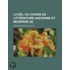 Lyc E, Ou Cours de Litt Rature Ancienne Et Moderne (9)