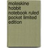 Moleskine Hobbit Notebook Ruled Pocket Limited Edition