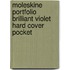 Moleskine Portfolio Brilliant Violet Hard Cover Pocket