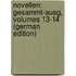 Novellen: Gesammt-Ausg, Volumes 13-14 (German Edition)