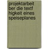 Projektarbeit Ber Die Textf Higkeit Eines Speiseplanes door Esch Elisabeth