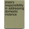 State's Responsibility in Addressing Domestic Violence door Suangsurang Mitsamphanta