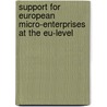 Support For European Micro-enterprises At The Eu-level door Verena Durlacher Ma Ma