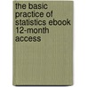 The Basic Practice of Statistics eBook 12-Month Access by Webassign