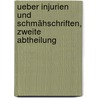 Ueber Injurien und Schmähschriften, zweite Abtheilung by Adolph Dietrich Weber