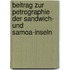 Beitrag zur Petrographie der Sandwich- und Samoa-inseln