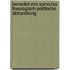 Benedict von Spinozas Theologisch-politische Abhandlung