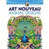 Creative Haven Art Nouveau Animal Designs Coloring Book