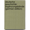 Deutsche Geschichte: ErgänzungsbändE (German Edition) door Lamprecht Karl