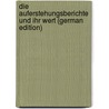Die Auferstehungsberichte Und Ihr Wert (German Edition) by Loofs Friedrich