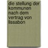 Die Stellung der Kommunen nach dem Vertrag von Lissabon