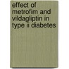 Effect Of Metrofim And Vildagliptin In Type Ii Diabetes door Deepak Bhosle