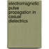 Electromagnetic Pulse Propagation in Casual Dielectrics