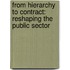 From Hierarchy to Contract: Reshaping the Public Sector