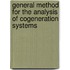 General method for the analysis of cogeneration systems
