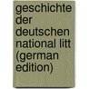 Geschichte Der Deutschen National Litt (German Edition) by Friedrich Christian Vilmar August