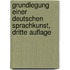 Grundlegung einer deutschen Sprachkunst, dritte Auflage