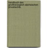 Handbuch des Großherzoglich-Sächsischen Privatrechts. door Thuiskon Friedrich Sachse