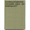 Kundenzufriedenheit Und Public Value - Ein Widerspruch? door Stanislaw Schmidt