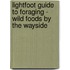 Lightfoot Guide to Foraging - Wild Foods by the Wayside