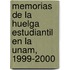 Memorias de La Huelga Estudiantil En La Unam, 1999-2000