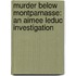 Murder Below Montparnasse: An Aimee Leduc Investigation