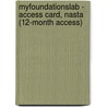Myfoundationslab - Access Card, Nasta (12-Month Access) door Pearson