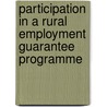 Participation in a Rural Employment Guarantee Programme door Shibananda Nayak