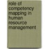 Role Of Competency Mapping In Human Resource Management