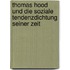Thomas Hood und die soziale Tendenzdichtung seiner Zeit