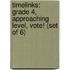 Timelinks: Grade 4, Approaching Level, Vote! (Set of 6)