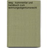 Weg - Kommentar Und Handbuch Zum Wohnungseigentumsrecht door Werner Niedenführ