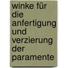 Winke für die Anfertigung und Verzierung der Paramente door Simon Braun