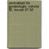 Zentralblatt Für Gynäkologie, Volume 32, issues 27-52
