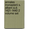 Annales Monasterii S. Albani A.D. 1421-1440 2 Volume Set door John Amundesham