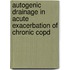 Autogenic Drainage In Acute Exacerbation Of Chronic Copd