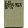 Biogas Production-optimal Conditions Affecting Gas Yield door Chioma Lynda Ngozi-Olehi