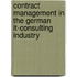 Contract Management In The German It-consulting Industry