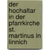 Der Hochaltar in der Pfarrkirche St. Martinus in Linnich