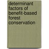 Determinant Factors of Benefit-Based Forest Conservation door Melaku Berhe Reda