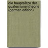 Die Hauptsätze Der Quaternionentheorie (German Edition) door Study Eduard
