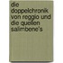 Die doppelchronik von Reggio und die quellen Salimbene's