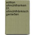 Edition Altmühlfranken 01. Altmühlfränkisch Genießen