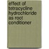 Effect of Tetracycline Hydrochloride as Root Conditioner