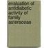Evaluation of Antidiabetic Activity of Family Asteraceae