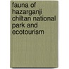 Fauna of Hazarganji Chiltan National Park and Ecotourism door Muhammad Zaheer Khan