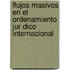 Flujos Masivos En El Ordenamiento Jur Dico Internacional